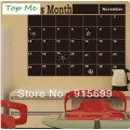 Chalkboard Calendar Planner Wall Sticker